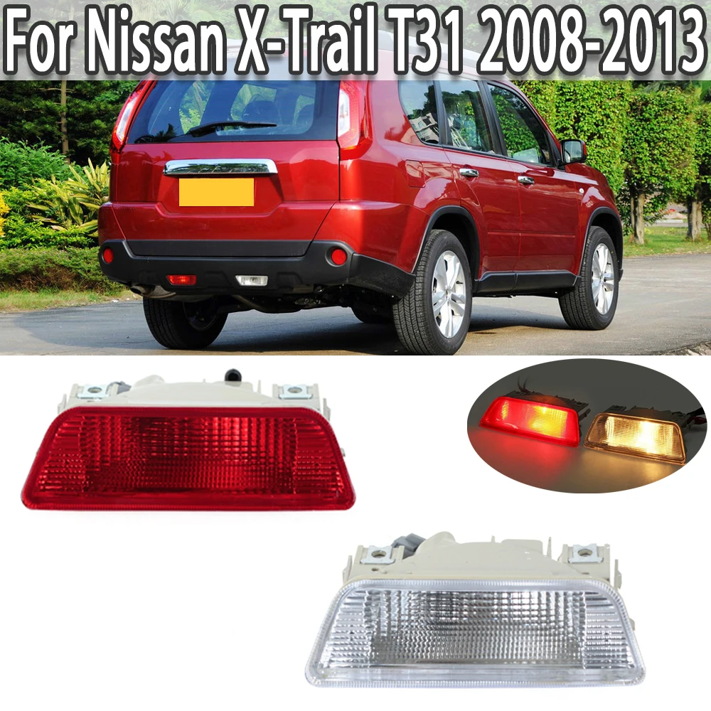 For Nissan X-Trail XTrail Rouge T31 2008-2013 Rear Bumper Light Reverse Brake Reflector Light Fog Lamp Car Accessoriess
For Nissan X-Trail XTrail Rouge T31 2008-2013 Rear Bumper Light Reverse Brake Reflector Light Fog Lamp Car Accessoriess