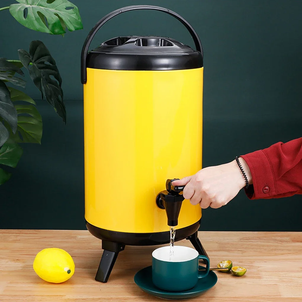 6L Large Capacity Hot Cold Water Dispenser Stainless Steel Liner Double-Layer Insulation Coffee Milk Dispenser Thermos Urn
6L Large Capacity Hot Cold Water Dispenser Stainless Steel Liner Double-Layer Insulation Coffee Milk Dispenser Thermos Urn