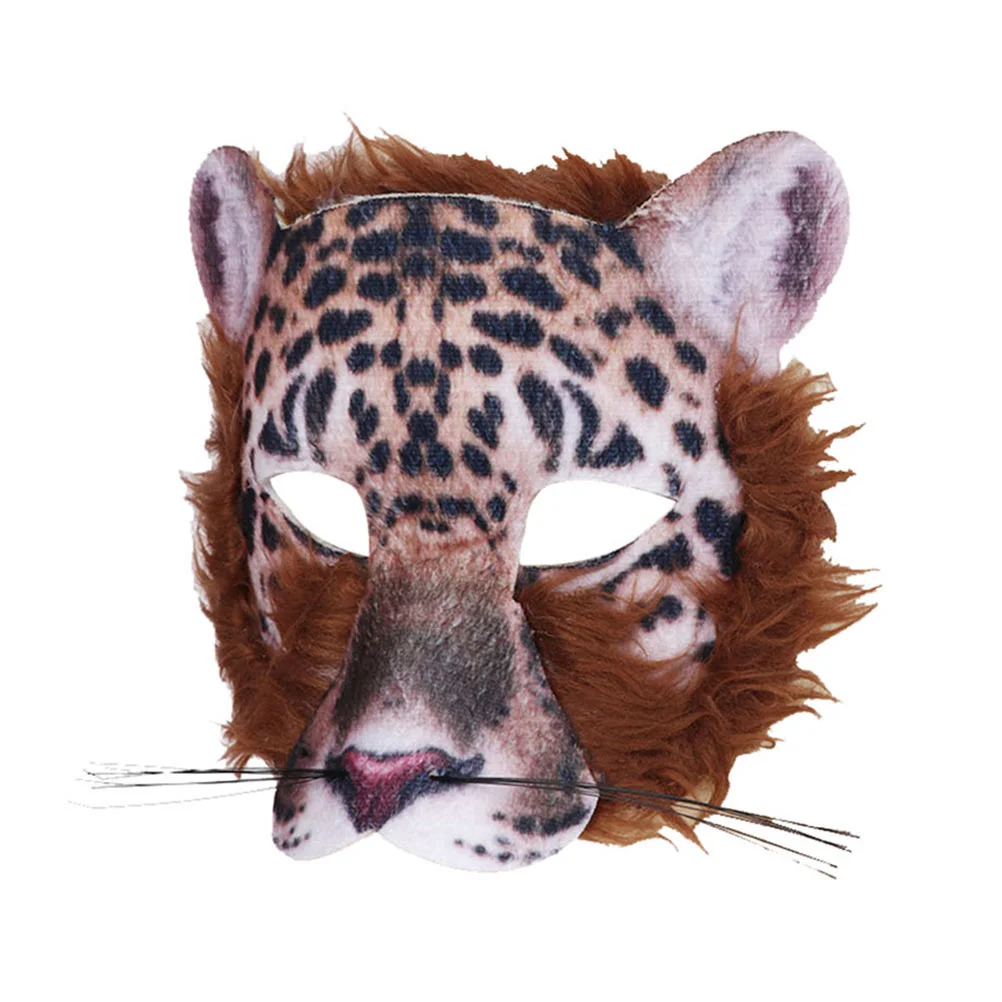 Mask PVC Half Masquerade Costume Leopard Print Creative Halloween Party Prop Lightweight Compact Size Toy Decorations Stuffed
Mask PVC Half Masquerade Costume Leopard Print Creative Halloween Party Prop Lightweight Compact Size Toy Decorations Stuffed