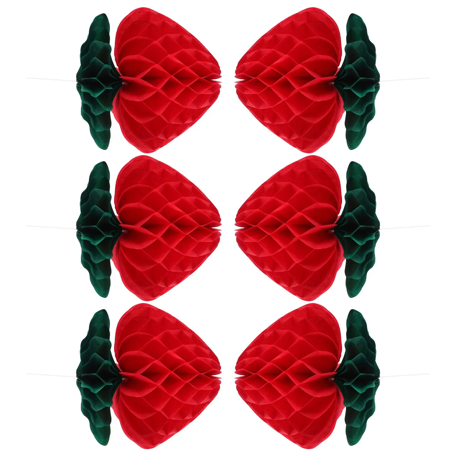 6 Pcs Honeycomb Ball Decoration Fruit Tissue Strawberries Paper Globe Birthday Party Hanging Wedding DIY Decor
6 Pcs Honeycomb Ball Decoration Fruit Tissue Strawberries Paper Globe Birthday Party Hanging Wedding DIY Decor