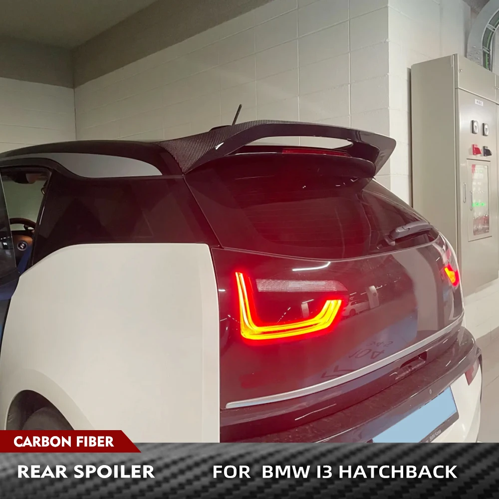 Carbon Fiber Car Rear Trunk Roof Spoiler Boot Wing Fit For BMW I3 Hatchback 2014-2020 Rear Window Wing Lip FRP Glossy Black Wing
Carbon Fiber Car Rear Trunk Roof Spoiler Boot Wing Fit For BMW I3 Hatchback 2014-2020 Rear Window Wing Lip FRP Glossy Black Wing