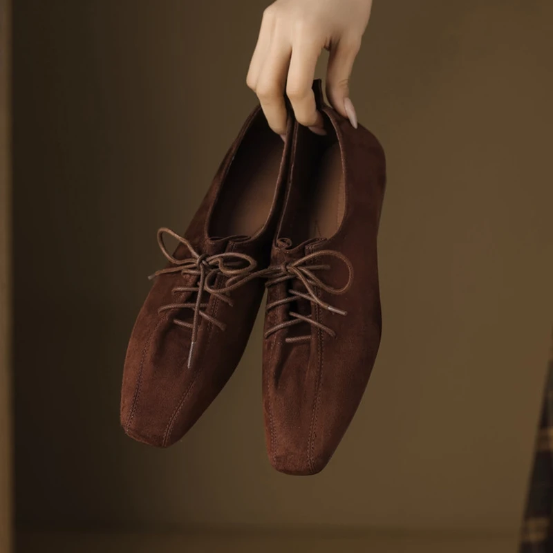 NEW Spring/Autumn Women Pumps Kid Suede Leather Shoes for Women Square Toe Chunky Heel Shoes Concise Sewing Lace-up Daily Shoes
NEW Spring/Autumn Women Pumps Kid Suede Leather Shoes for Women Square Toe Chunky Heel Shoes Concise Sewing Lace-up Daily Shoes