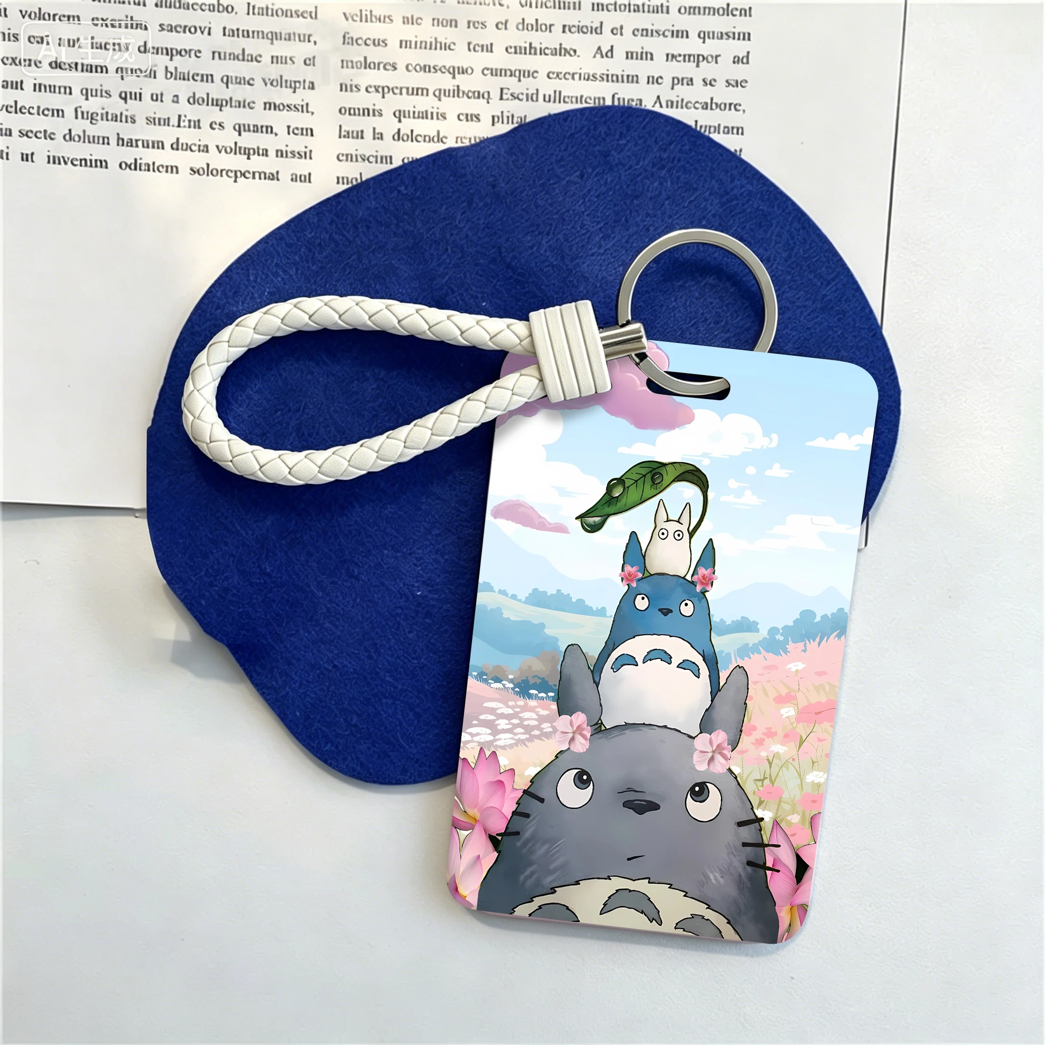 My Neighbor Totoro Keychain Pendant Cartoon Keying with Hand Strap Cute Key Holder Women Card Key Chain for Bag Decoration
My Neighbor Totoro Keychain Pendant Cartoon Keying with Hand Strap Cute Key Holder Women Card Key Chain for Bag Decoration