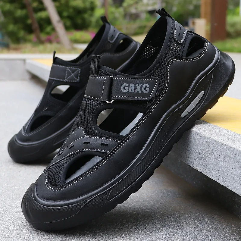 Men's Summer Outer Wear Breathable Sandals Low Top Hollow Out Casual Seaside Travel Baotou Beach Shoes
Men's Summer Outer Wear Breathable Sandals Low Top Hollow Out Casual Seaside Travel Baotou Beach Shoes
