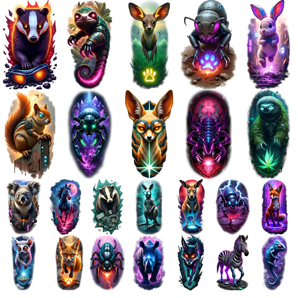 12pcs Temporary Tattoo Animal Tattoos Waterproof Long-lasting Body Stickers Colorful Designs Realistic Temporary Tattoos For
12pcs Temporary Tattoo Animal Tattoos Waterproof Long-lasting Body Stickers Colorful Designs Realistic Temporary Tattoos For