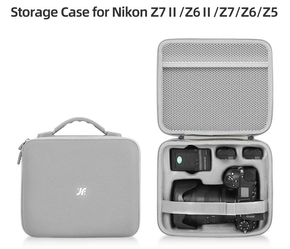 XFJI Travel Carrying Case for Nikon Z7Il Z6Il Z7 Z6 Z5 Organizer Storage Bag EVA Shoulder Bag Portable Case Camera Accessories
XFJI Travel Carrying Case for Nikon Z7Il Z6Il Z7 Z6 Z5 Organizer Storage Bag EVA Shoulder Bag Portable Case Camera Accessories