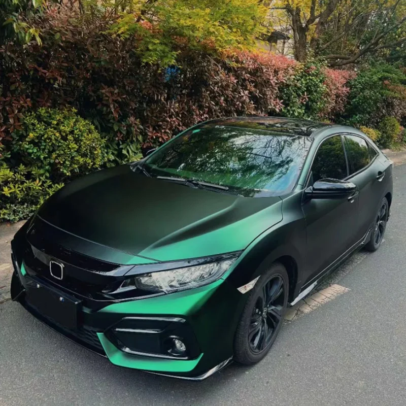 PET Matte Romance Chrome Ghost Venom Green Vinyl Wrap Roll Air-Release Self Adhesive Decal Sticker Motorbike Car Wrapping Foil
PET Matte Romance Chrome Ghost Venom Green Vinyl Wrap Roll Air-Release Self Adhesive Decal Sticker Motorbike Car Wrapping Foil
