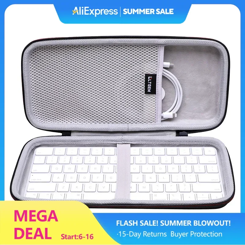 Жесткий чехол LTGEM EVA для Apple Magic Keyboard 1, дорожная сумка для хранения
Жесткий чехол LTGEM EVA для Apple Magic Keyboard 1, дорожная сумка для хранения