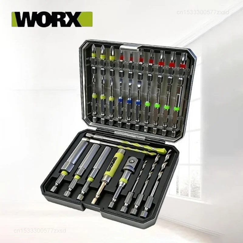 Original Worx WA9978 WA1626 WA1149 Drill Bits Set with Phillips Hexagon Torx Extend Rod Twist Sleeve Hole Bit Kits Accessories
Original Worx WA9978 WA1626 WA1149 Drill Bits Set with Phillips Hexagon Torx Extend Rod Twist Sleeve Hole Bit Kits Accessories