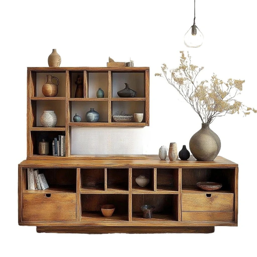 All solid wood dining side cabinet, tea storage cabinet, modern simple homestay living room multi-functional cabinet
All solid wood dining side cabinet, tea storage cabinet, modern simple homestay living room multi-functional cabinet