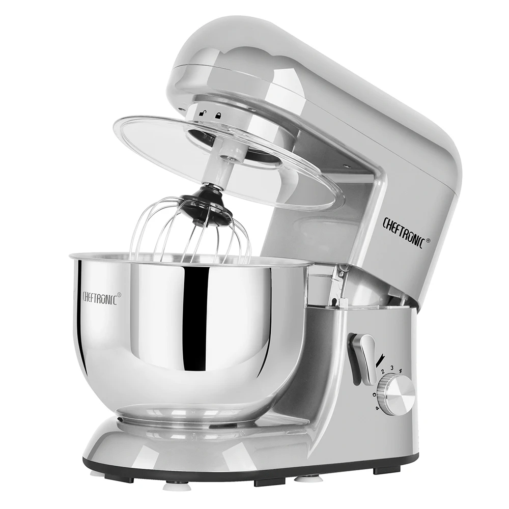 Cheftronic 1200W 5L Stand Mixer Food Mixer Dough Whipping Machine Multifunction Blender Robots
Cheftronic 1200W 5L Stand Mixer Food Mixer Dough Whipping Machine Multifunction Blender Robots