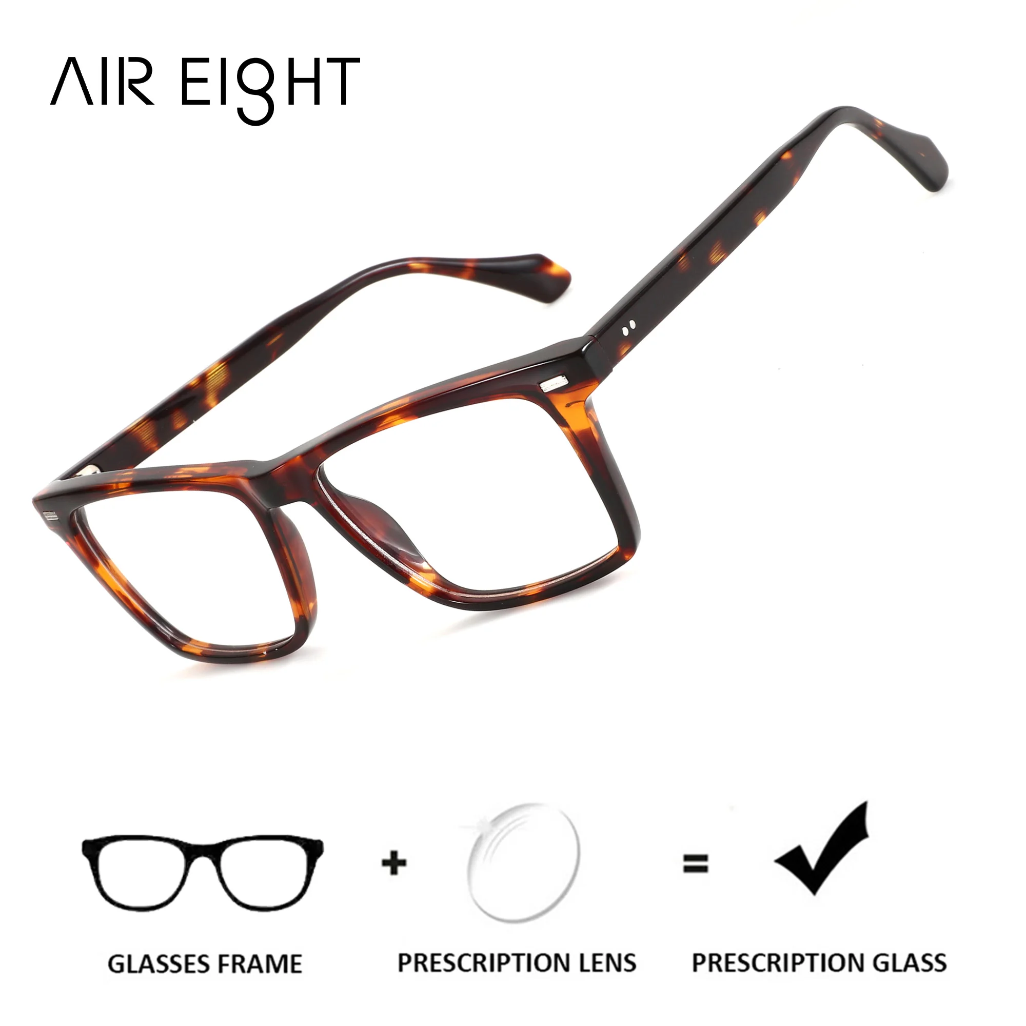 AIREIGHT Rectangle Prescription Glasses For Men Multifocal Lenses Anti Blue Light Photochromic Custom Eyeglasses
AIREIGHT Rectangle Prescription Glasses For Men Multifocal Lenses Anti Blue Light Photochromic Custom Eyeglasses