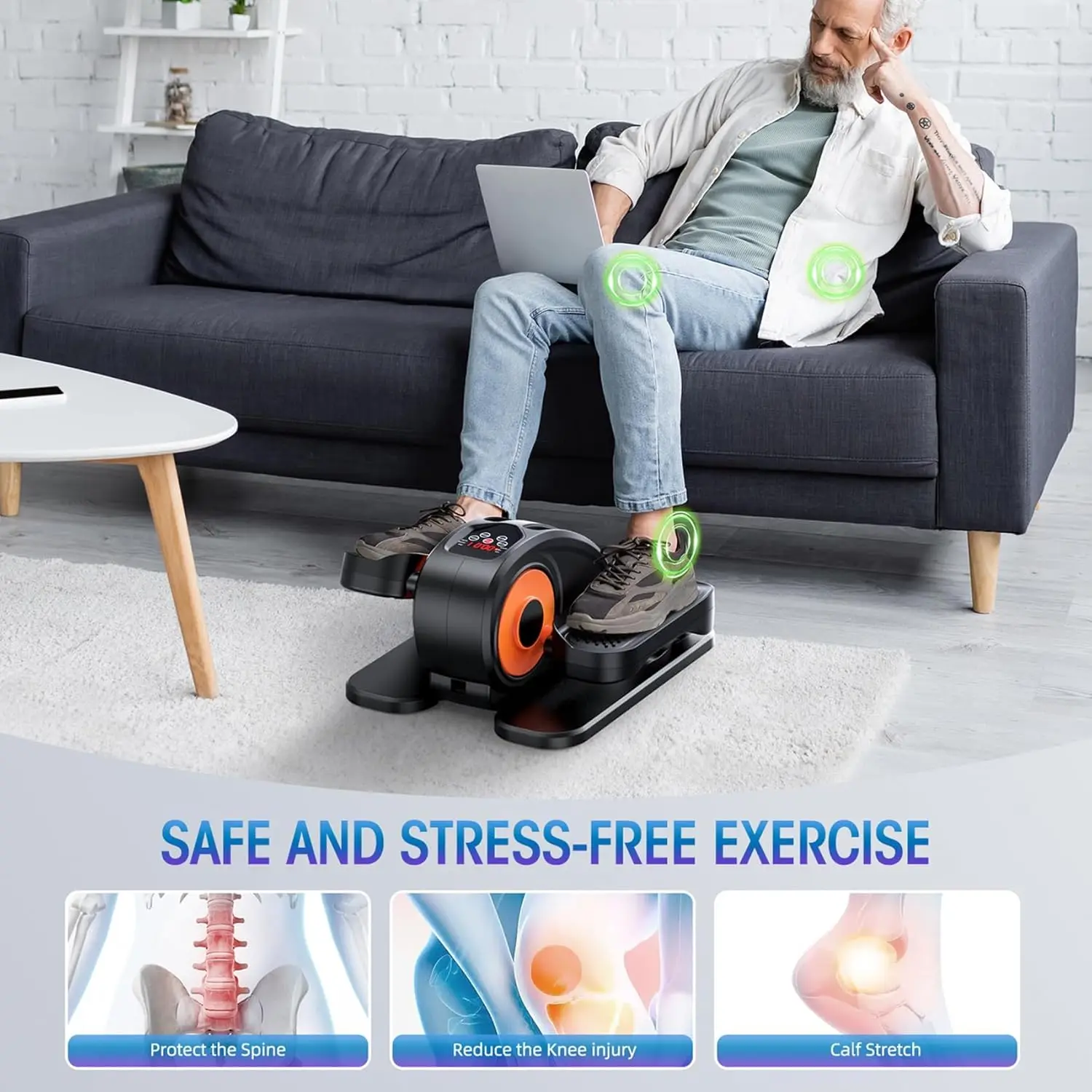 12 Speed Electric Elliptical Machine Fully Assembled Remote Control Senior Seated Trainer
12 Speed Electric Elliptical Machine Fully Assembled Remote Control Senior Seated Trainer
