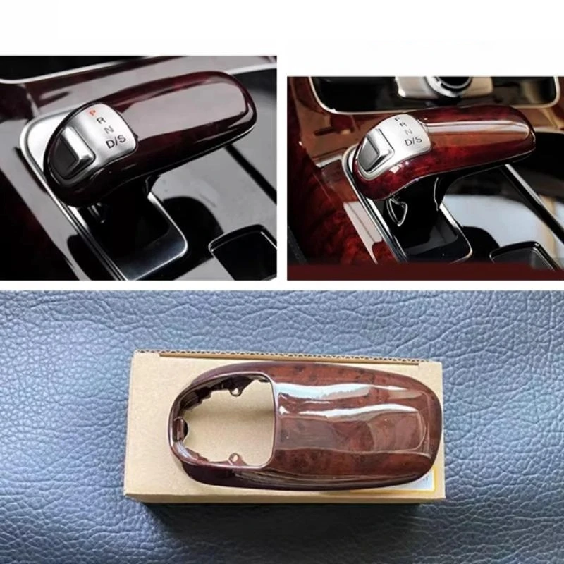 For Audi A8L gear head shift lever cover peach wood handball cover A8L gear switch gear button
For Audi A8L gear head shift lever cover peach wood handball cover A8L gear switch gear button
