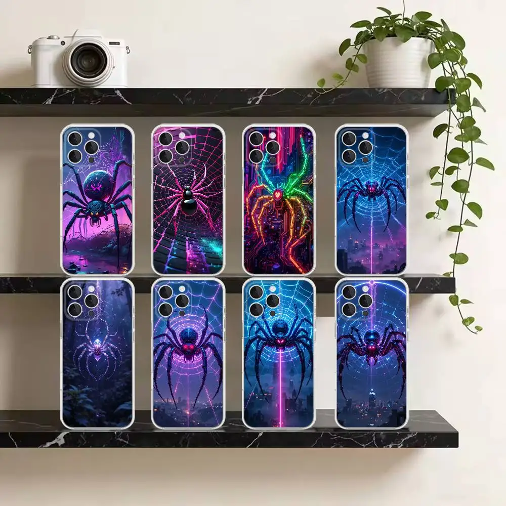 cyberpunk spider print Phone Case For iPhone 17 Air 11 12 13 14 15 16 Pro Max Plus XS X XR Silicone Soft Cover
cyberpunk spider print Phone Case For iPhone 17 Air 11 12 13 14 15 16 Pro Max Plus XS X XR Silicone Soft Cover