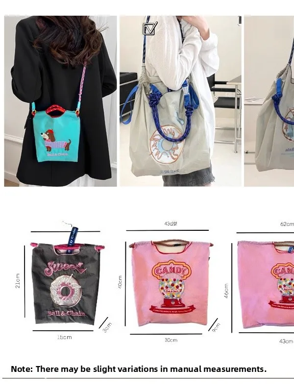 Большая холщовая сумка с вышивкой в виде попугая Ян Чжао, сумка с шариковой цепочкой, портативная сумка из мягкого нейлона для подростков...
Большая холщовая сумка с вышивкой в виде попугая Ян Чжао, сумка с шариковой цепочкой, портативная сумка из мягкого нейлона для подростков...