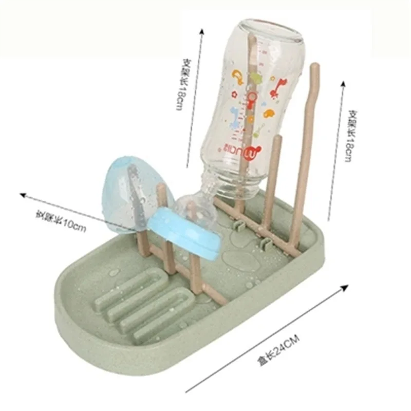 Baby Bottle Wheat Straw Drying Rack Feeding Cup Holder Removable Rack Cleaning Pacifiers Accessories Storage Drying Shelf Clean
Baby Bottle Wheat Straw Drying Rack Feeding Cup Holder Removable Rack Cleaning Pacifiers Accessories Storage Drying Shelf Clean