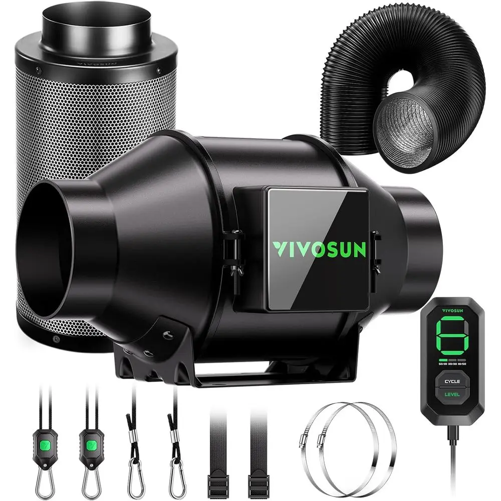 Комплект для интегрированной системы вентиляции Smart Air G4 4 дюйма, канальный фильтр Zesh G4 с контроллером скорости E12, угольным фильтром и воздуховодом 8 футов, для охлаждения и вентиляции
Комплект для интегрированной системы вентиляции Smart Air G4 4 дюйма, канальный фильтр Zesh G4 с контроллером скорости E12, угольным фильтром и воздуховодом 8 футов, для охлаждения и вентиляции