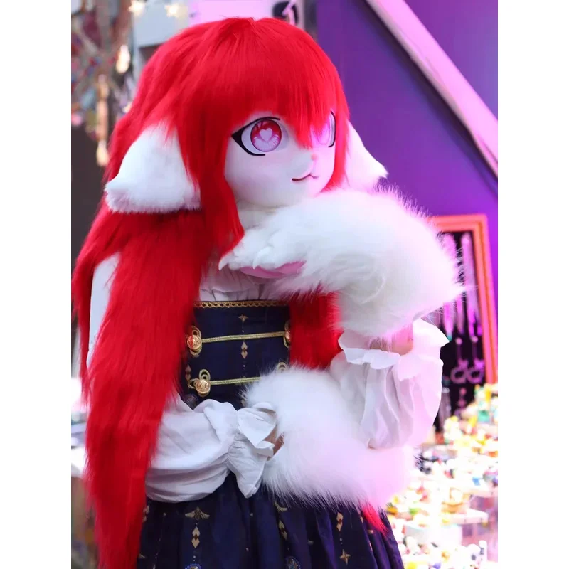 Kig Fursuit Kigurumi Гарнитура Пушистая Лапа Голова База Comiket Животное Кошка Кролик Кукла Зверя Маска Косплей Опора if;3
Kig Fursuit Kigurumi Гарнитура Пушистая Лапа Голова База Comiket Животное Кошка Кролик Кукла Зверя Маска Косплей Опора if;3