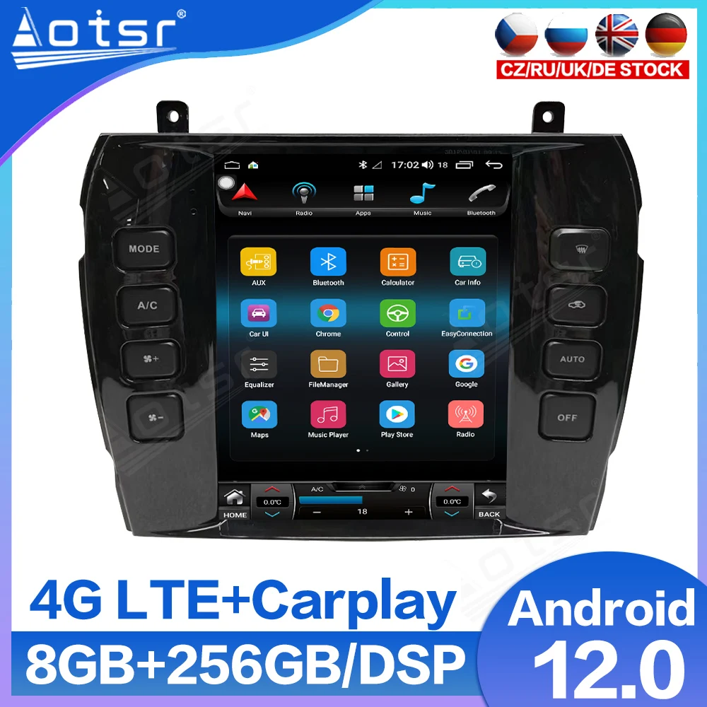 Для Jaguar XJ S-TYPE 2001 - 2009 Android 10,0 Автомобильный GPS-навигатор стерео радио магнитофон DVD видеоплеер головное устройство
Для Jaguar XJ S-TYPE 2001 - 2009 Android 10,0 Автомобильный GPS-навигатор стерео радио магнитофон DVD видеоплеер головное устройство