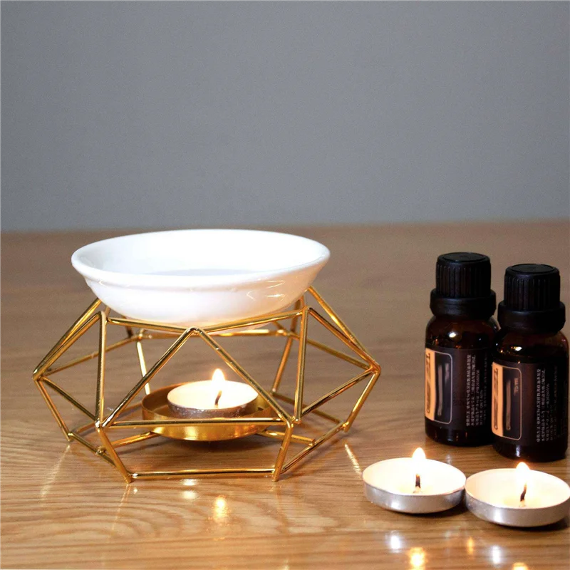 4X Fragrance Lamp Essential Oil Burner Metal Burner For Essential Oils Wax Melt Burner With Round Bowl
4X Fragrance Lamp Essential Oil Burner Metal Burner For Essential Oils Wax Melt Burner With Round Bowl