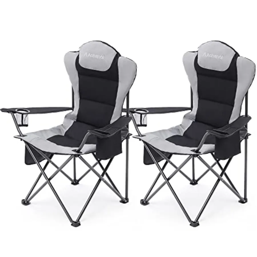 2 Pack Camp Chairs for Heavy People Outdoor Folding Camping Chairs with Cup Holder and Cooler Bag for Outside Supports up to 30
2 Pack Camp Chairs for Heavy People Outdoor Folding Camping Chairs with Cup Holder and Cooler Bag for Outside Supports up to 30