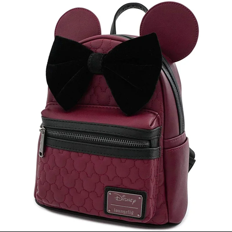 New Disney Loungefly Minnie Backpack Fashion Women's Backpack Mini Bag Velvet Bow Backpack Girl's Birthday Gift Sweet Backpack
New Disney Loungefly Minnie Backpack Fashion Women's Backpack Mini Bag Velvet Bow Backpack Girl's Birthday Gift Sweet Backpack