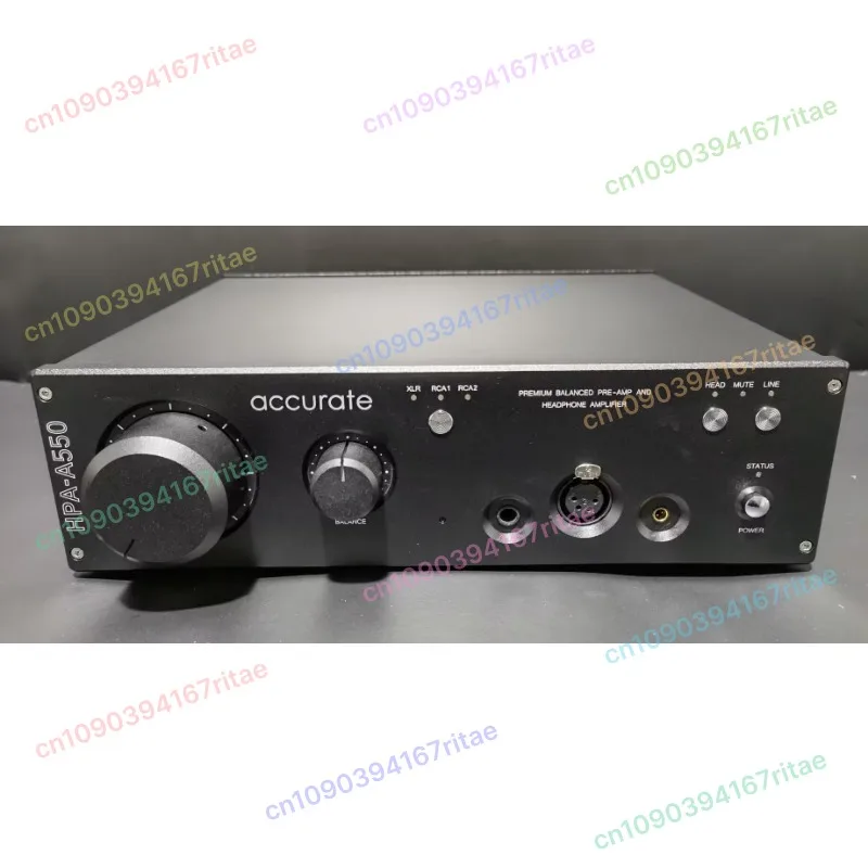 HPA-A550 Fully Balanced Headphone Amplifier/Pre-Amplifier/Relay Volume Pre-Amplifier
HPA-A550 Fully Balanced Headphone Amplifier/Pre-Amplifier/Relay Volume Pre-Amplifier