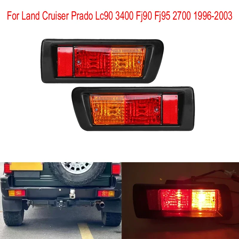 For Land Cruiser Prado Lc90 3400 Fj90 Fj95 2700 1996-2003 Rear Tail Light Fog Lamp Bumper Reflector Light 81560-60440
For Land Cruiser Prado Lc90 3400 Fj90 Fj95 2700 1996-2003 Rear Tail Light Fog Lamp Bumper Reflector Light 81560-60440