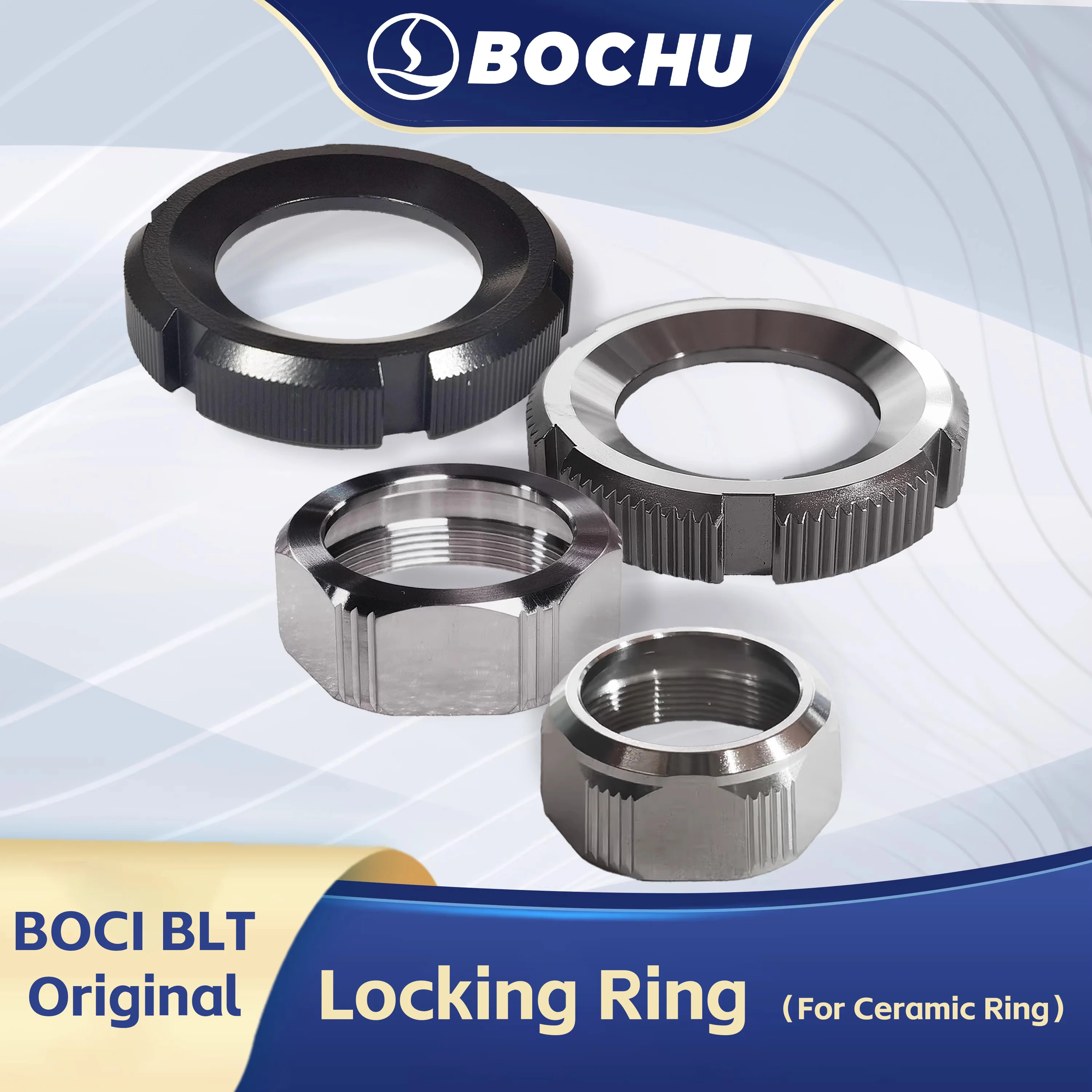 BOCI Laser Cutting Head Locking Ring BOCHU BLT Lock Nut Ceramic Body Pressure Ring For BLT310 BLT420 BLT421 BLT441 BLT462 BLT442
BOCI Laser Cutting Head Locking Ring BOCHU BLT Lock Nut Ceramic Body Pressure Ring For BLT310 BLT420 BLT421 BLT441 BLT462 BLT442