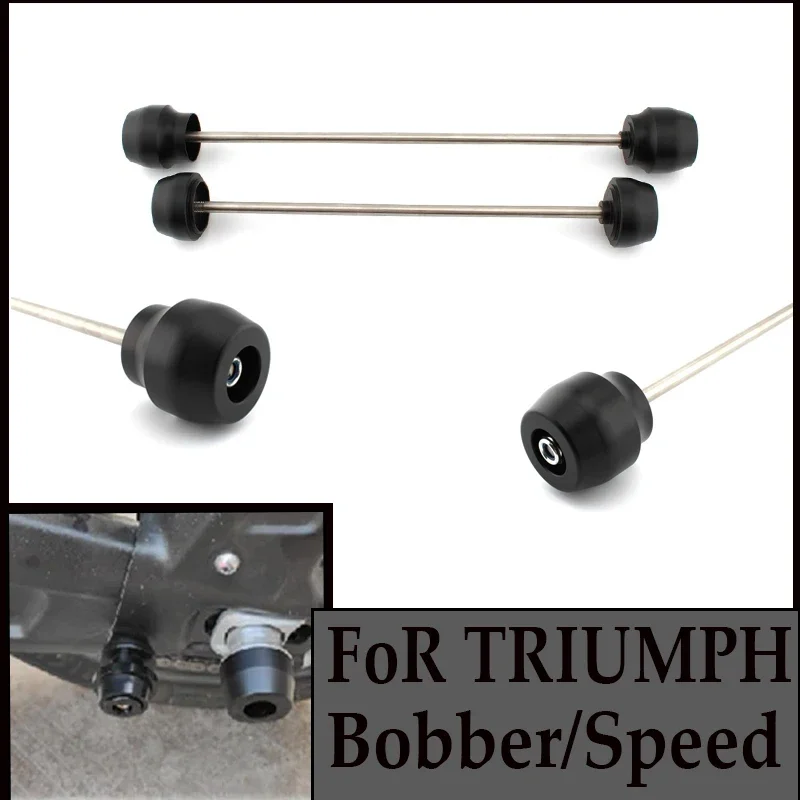 For Triumph Bobber Speedmaster 2018-2024 Front and rear axle protector/slider drop protection
For Triumph Bobber Speedmaster 2018-2024 Front and rear axle protector/slider drop protection