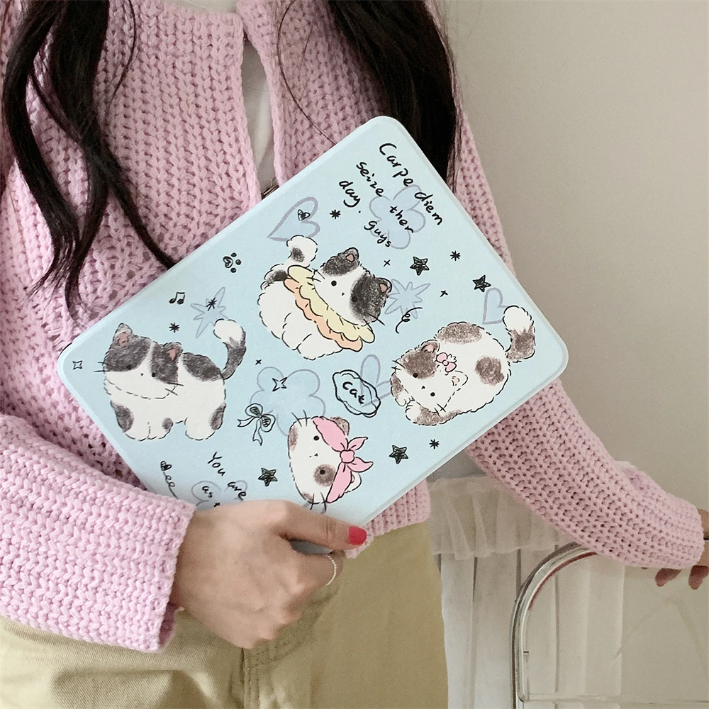 Cute kitten protective case For iPad 2024 Air Pro 11 12.9 13 inch Cover 9.7 10.2 5th 6th 7th 8th 9th Generation Air 6 5 4 3 Case
Cute kitten protective case For iPad 2024 Air Pro 11 12.9 13 inch Cover 9.7 10.2 5th 6th 7th 8th 9th Generation Air 6 5 4 3 Case