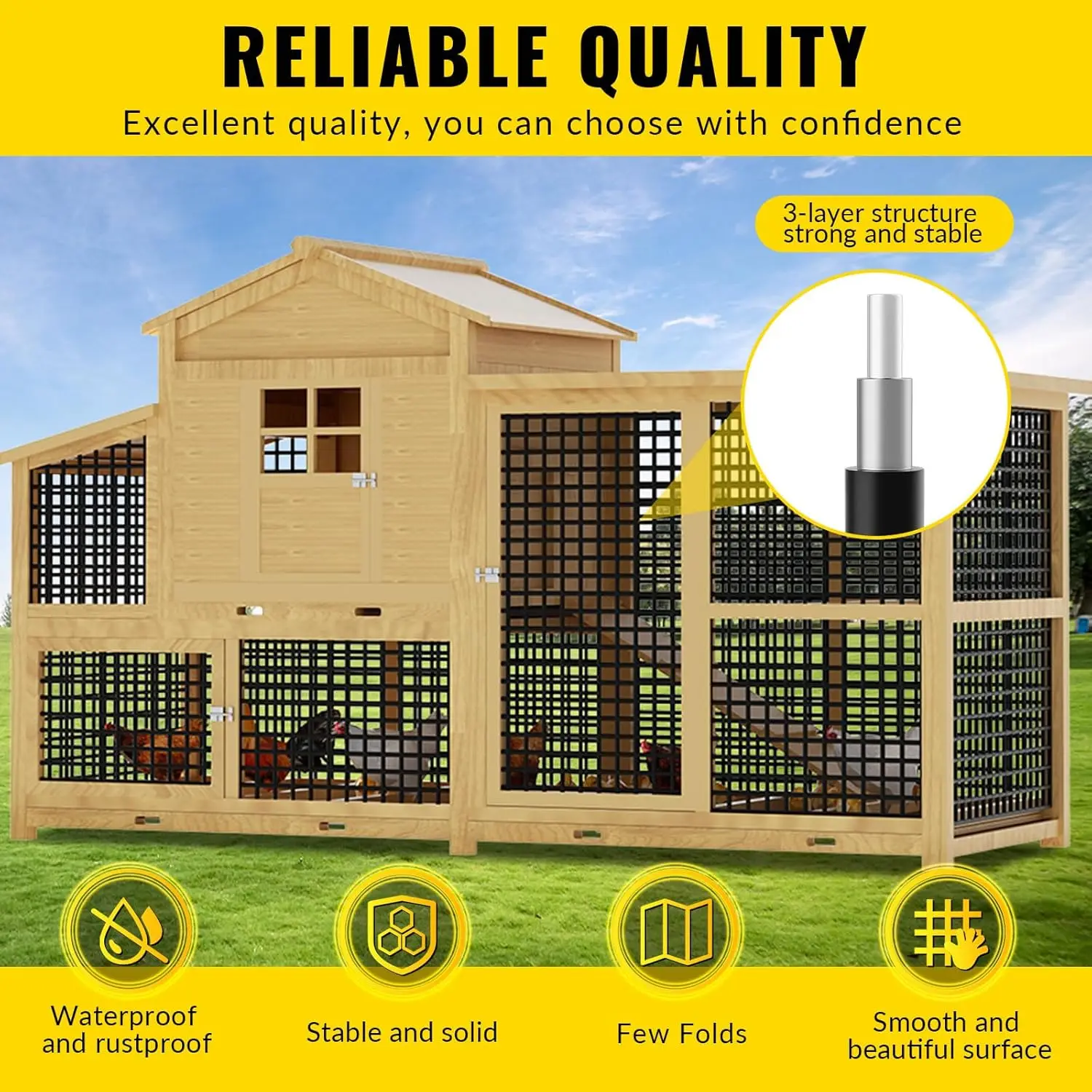 Hardware Cloth 1/4 inch 48 x 100 ft Heavy Duty Black Chicken Wire Fencing 23 Gauge Vinyl Coated Welded Wire Mesh Roll PVC Hardwa
Hardware Cloth 1/4 inch 48 x 100 ft Heavy Duty Black Chicken Wire Fencing 23 Gauge Vinyl Coated Welded Wire Mesh Roll PVC Hardwa