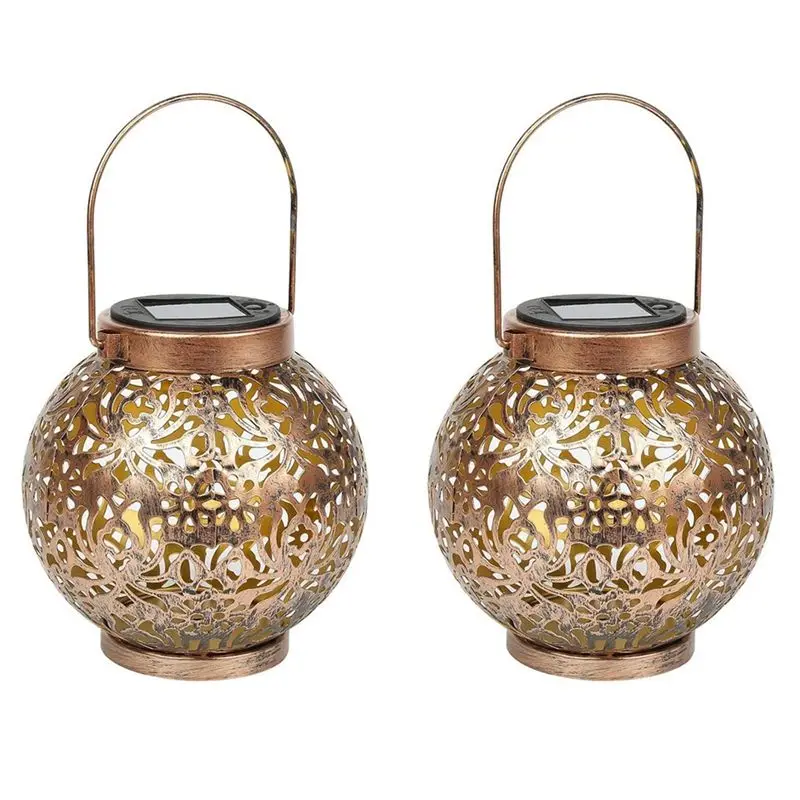 A23E-2 Pack Solar Lantern For Outdoors Metal Solar Lights IP55 Waterproof Hanging Garden Decoration
A23E-2 Pack Solar Lantern For Outdoors Metal Solar Lights IP55 Waterproof Hanging Garden Decoration