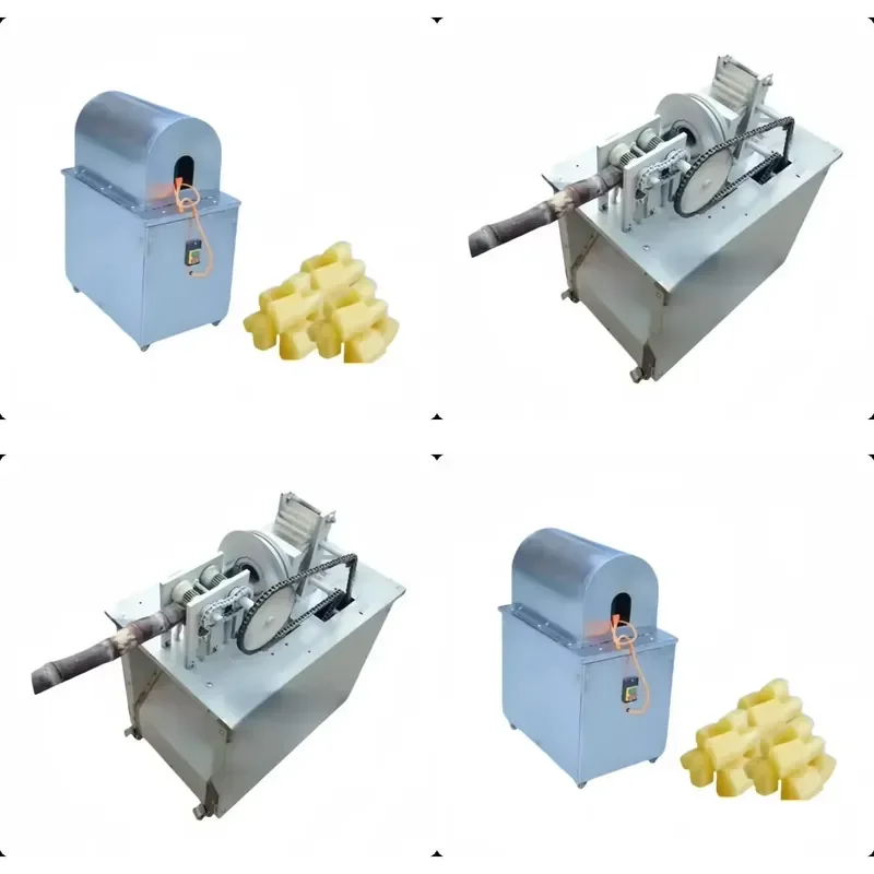Stainless Steel Body Commercial Sugarcane Peeler for Fruit Shop Fully Automatic Sugarcane Peeling Machine with High
Stainless Steel Body Commercial Sugarcane Peeler for Fruit Shop Fully Automatic Sugarcane Peeling Machine with High