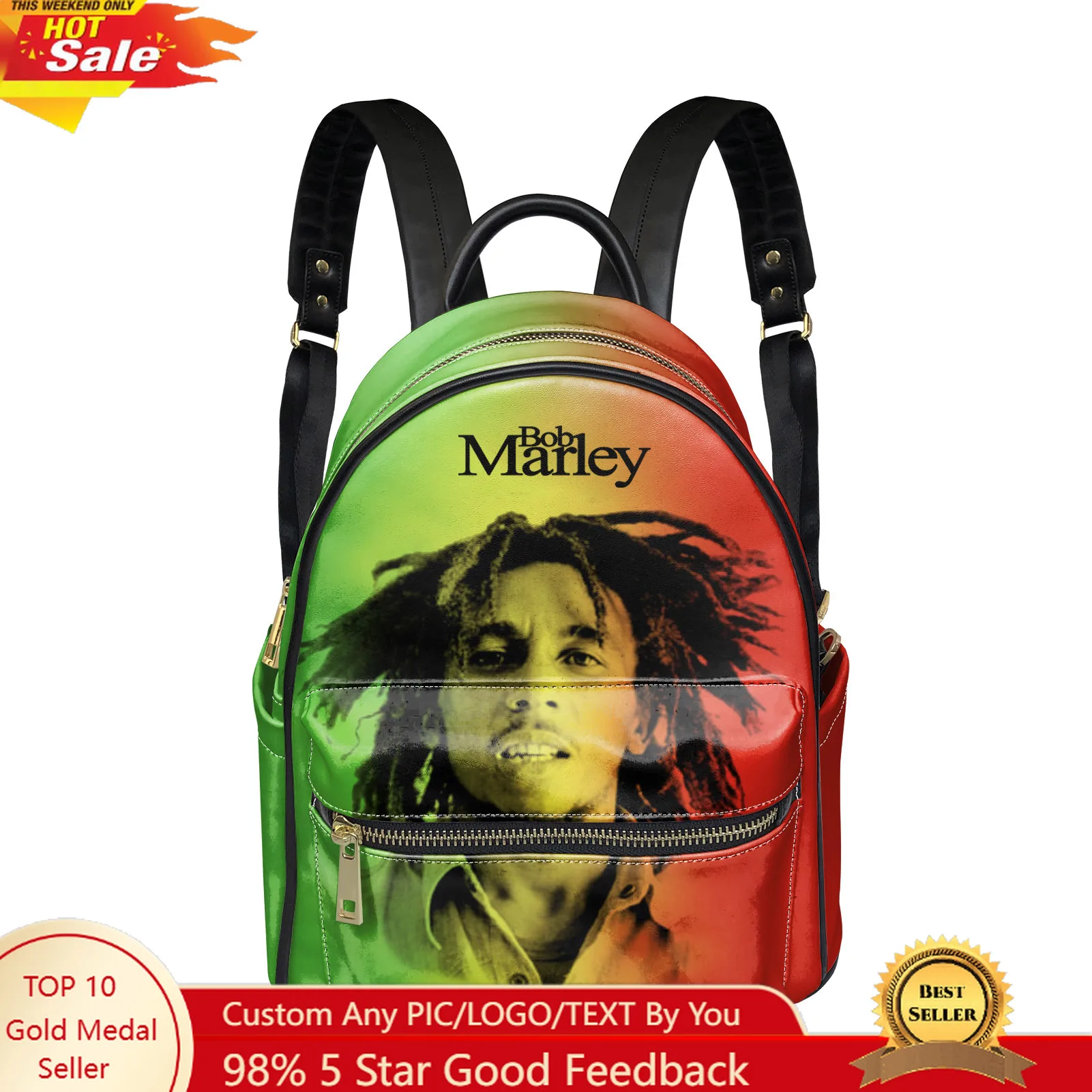 Bob Marley Backpack Reggae Rock Jamaica Singer Womens Men Text Double Shoulder Bag Business Travel Bookbag Rucksack Gift Daypack
Bob Marley Backpack Reggae Rock Jamaica Singer Womens Men Text Double Shoulder Bag Business Travel Bookbag Rucksack Gift Daypack
