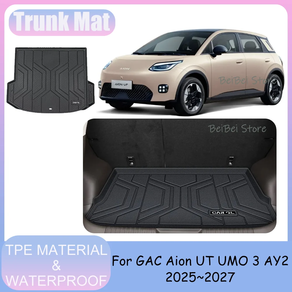 For GAC Aion UT UMO 3 AY2 2025~2027 2026 Car TPE Waterproof Trunk Mat Trunk Cover Backrest Pad Protection Interior Accessories
For GAC Aion UT UMO 3 AY2 2025~2027 2026 Car TPE Waterproof Trunk Mat Trunk Cover Backrest Pad Protection Interior Accessories