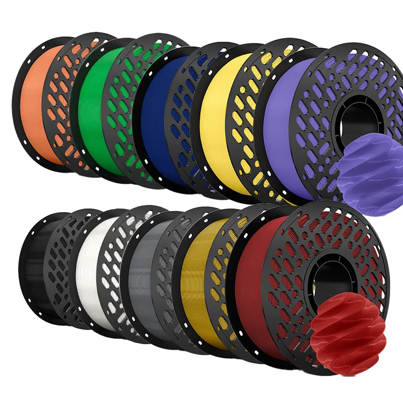 PLA filament 3D Printer Filament 10 Rolls 1KG 1.75MM Eco-Friendly Good Toughness Mix Color Free Shipping
PLA filament 3D Printer Filament 10 Rolls 1KG 1.75MM Eco-Friendly Good Toughness Mix Color Free Shipping