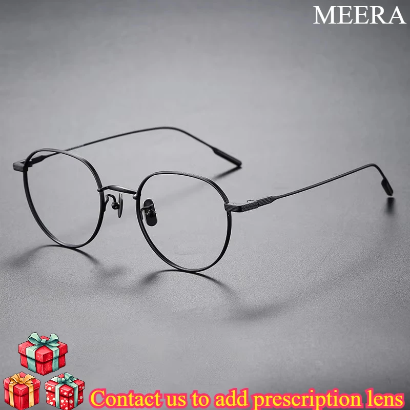 80807 Fashion Comfort Eyewear Luxury Retro Round Titanium Glasses Optical Prescription Eyeglasses Frame For Men Women
80807 Fashion Comfort Eyewear Luxury Retro Round Titanium Glasses Optical Prescription Eyeglasses Frame For Men Women