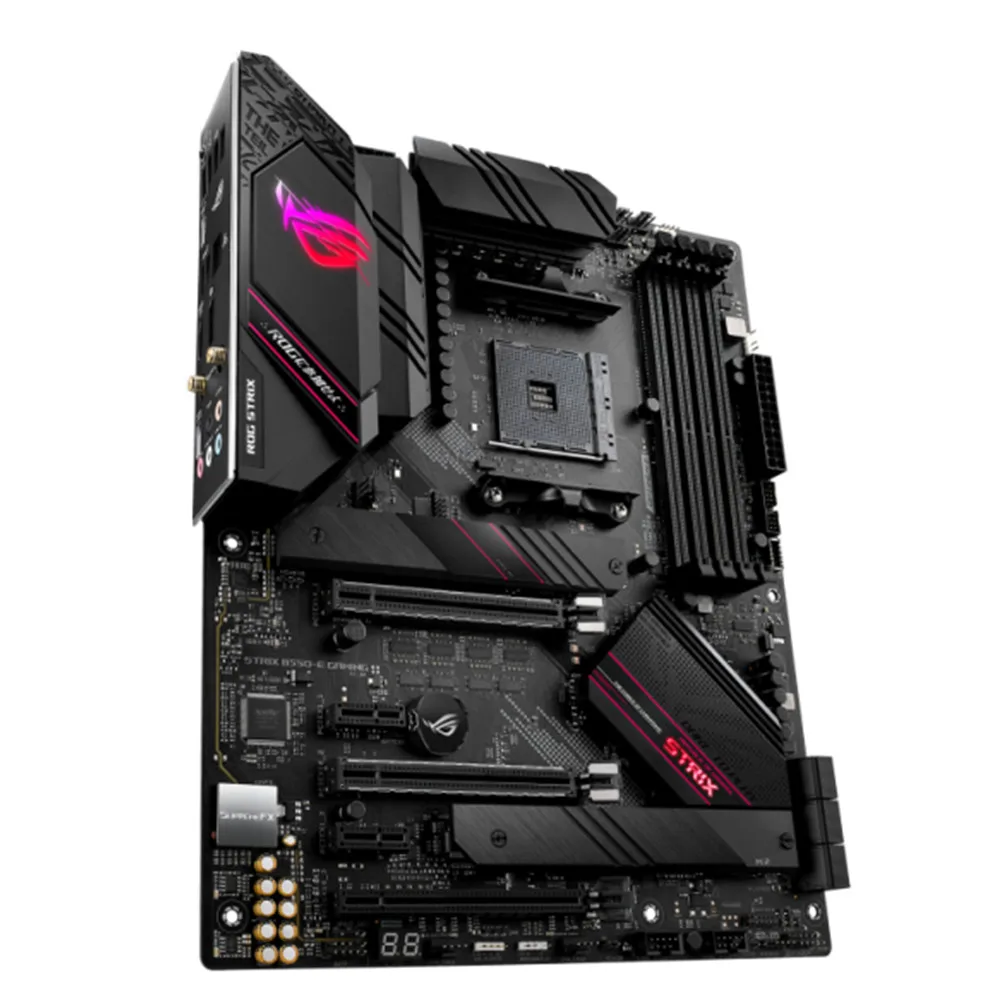 Материнская плата ASUS ROG STRIX B550-E GAMING DDR4 4866 МГц 128 ГБ PCI-E 4.0 NVME M.2 с поддержкой процессоров Ryzen 5 5600, 5600G, R7 5700X3D
Материнская плата ASUS ROG STRIX B550-E GAMING DDR4 4866 МГц 128 ГБ PCI-E 4.0 NVME M.2 с поддержкой процессоров Ryzen 5 5600, 5600G, R7 5700X3D