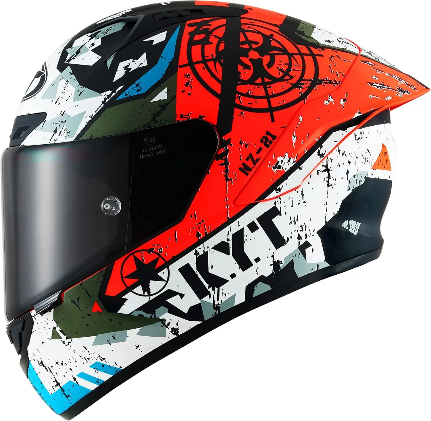 NZ-Race Carbon Racing Helmet Clear Visor Full Face ECE 22.05 & DOT FMVSS 218 Approved Carbon Fiber Motorcycle Helmet
NZ-Race Carbon Racing Helmet Clear Visor Full Face ECE 22.05 & DOT FMVSS 218 Approved Carbon Fiber Motorcycle Helmet