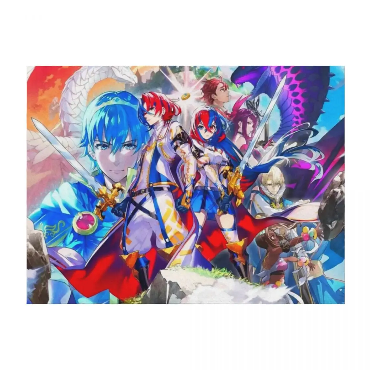 Fire Emblem-Engage Throw Blanket cosplay anime Beach Multi-Purpose Blankets For Bed Blankets 
Fire Emblem-Engage Throw Blanket cosplay anime Beach Multi-Purpose Blankets For Bed Blankets
