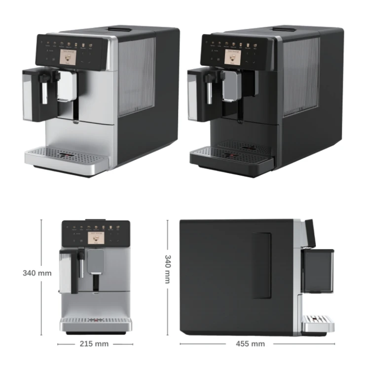 Automatic Wholesale Home Portable Electric Expresso Coffee Machines 2.4'' Color LCD Display Commercial Coffee Maker
Automatic Wholesale Home Portable Electric Expresso Coffee Machines 2.4'' Color LCD Display Commercial Coffee Maker