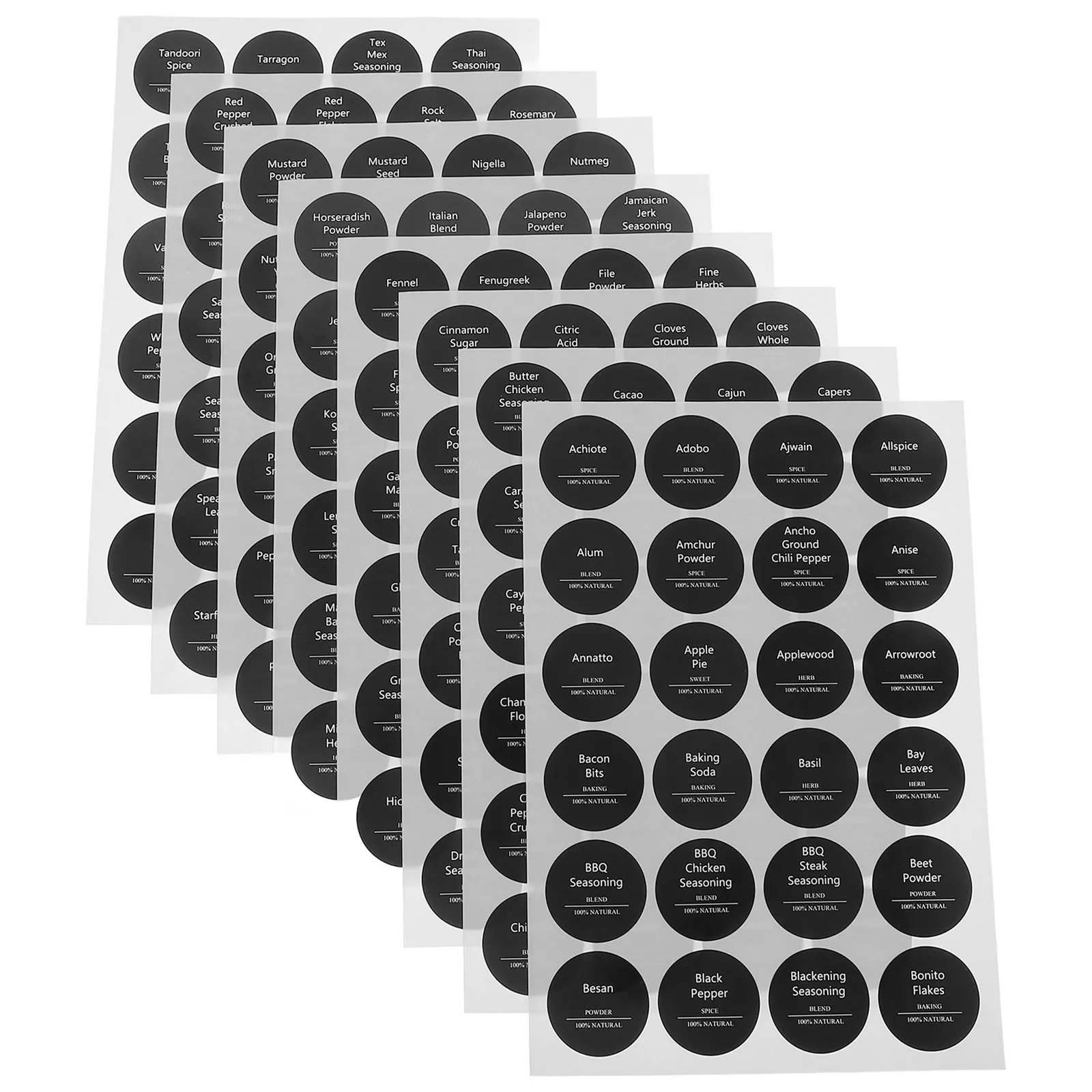 192 Pcs 38mm Round Selfadhesive Spice Jar Labels for Kitchen Containers Waterproof Reusable Blank Stickers Pantry Food Labels
192 Pcs 38mm Round Selfadhesive Spice Jar Labels for Kitchen Containers Waterproof Reusable Blank Stickers Pantry Food Labels
