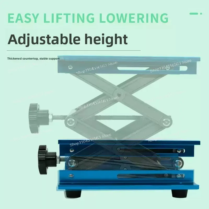6 Inch Aluminum Scissor Lab Jack Lifting Platform Stand 150x150x250mm Laboratory Support Rack
6 Inch Aluminum Scissor Lab Jack Lifting Platform Stand 150x150x250mm Laboratory Support Rack