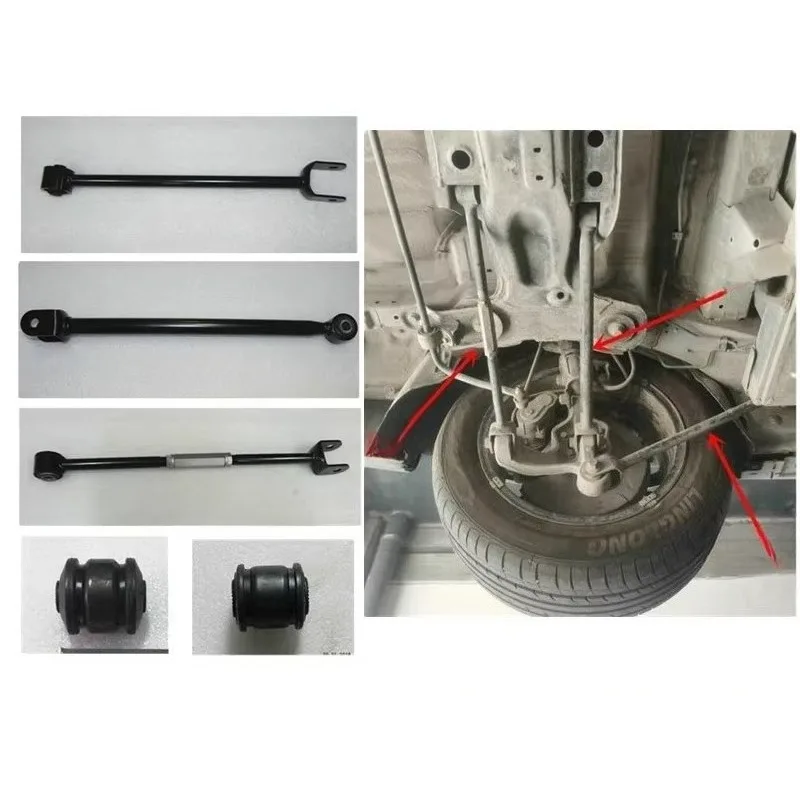Rear Control Trailing Arm Assembly Control Arm Bushing for BYD Qin Pro Ev Qin PLUS Ev
Rear Control Trailing Arm Assembly Control Arm Bushing for BYD Qin Pro Ev Qin PLUS Ev