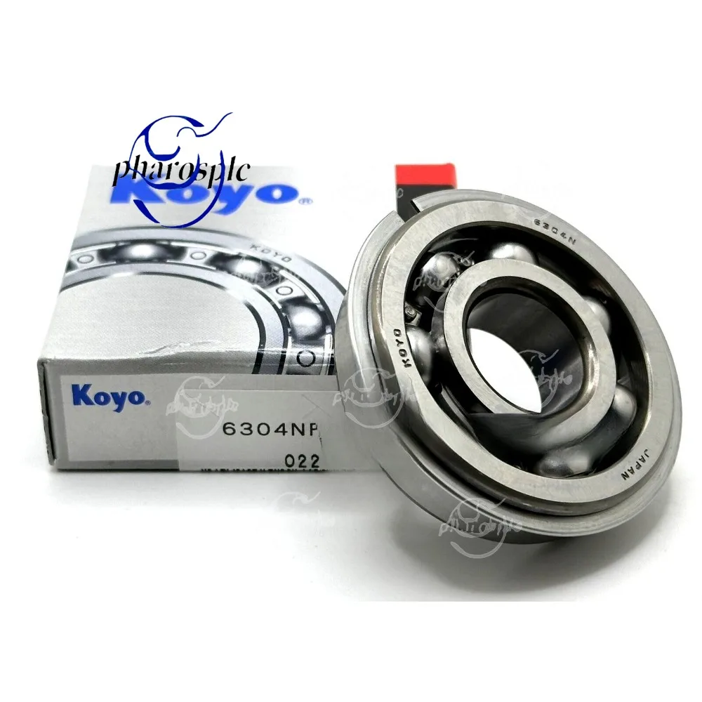 KOYO 6304 NR DEEP GROOVE BALL BEARING, OPEN TYPE + SNAP RING 20x52x15mm
KOYO 6304 NR DEEP GROOVE BALL BEARING, OPEN TYPE + SNAP RING 20x52x15mm