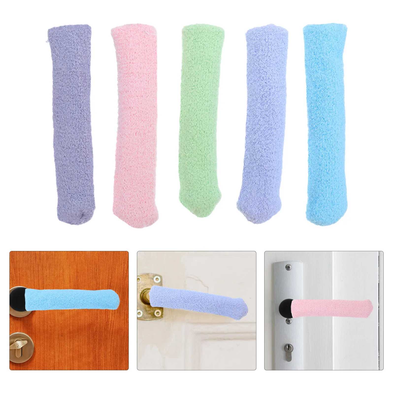 10 шт. чехлов для дверных ручек, защитные накладки из теплого флиса для ручек шкафов в доме и офисе, амортизирующие
10 шт. чехлов для дверных ручек, защитные накладки из теплого флиса для ручек шкафов в доме и офисе, амортизирующие