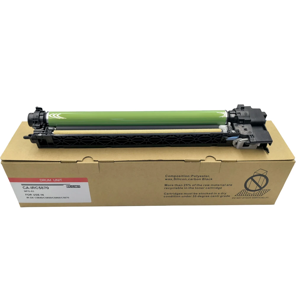 GPR-61 NPG-83 Drum Unit for Canon image RUNNER ADVANCE DX C5840 C5850 C5860 C5870 GPR-61 C-EXV58
GPR-61 NPG-83 Drum Unit for Canon image RUNNER ADVANCE DX C5840 C5850 C5860 C5870 GPR-61 C-EXV58