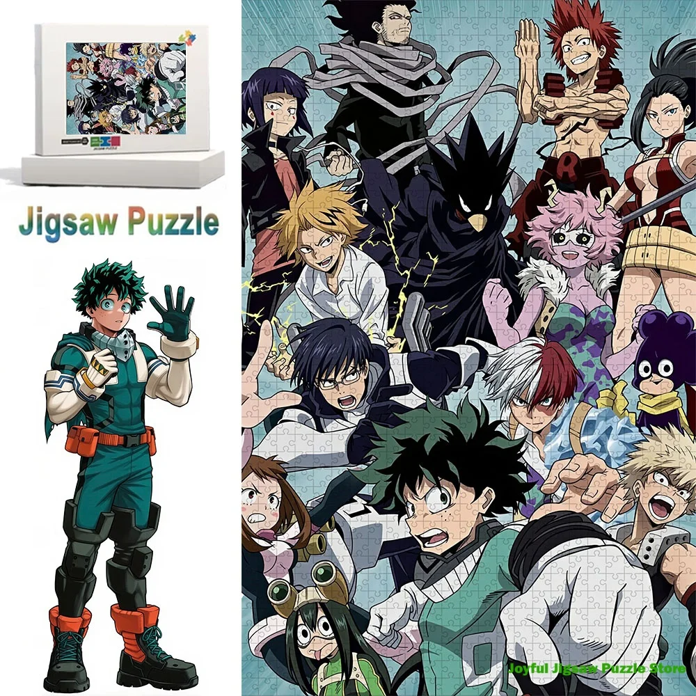 My Hero Academia Jigsaw Puzzle Decompression Cognitive Development Toy Indoor Group Activity Wonderful Holiday Surprise Gift
My Hero Academia Jigsaw Puzzle Decompression Cognitive Development Toy Indoor Group Activity Wonderful Holiday Surprise Gift